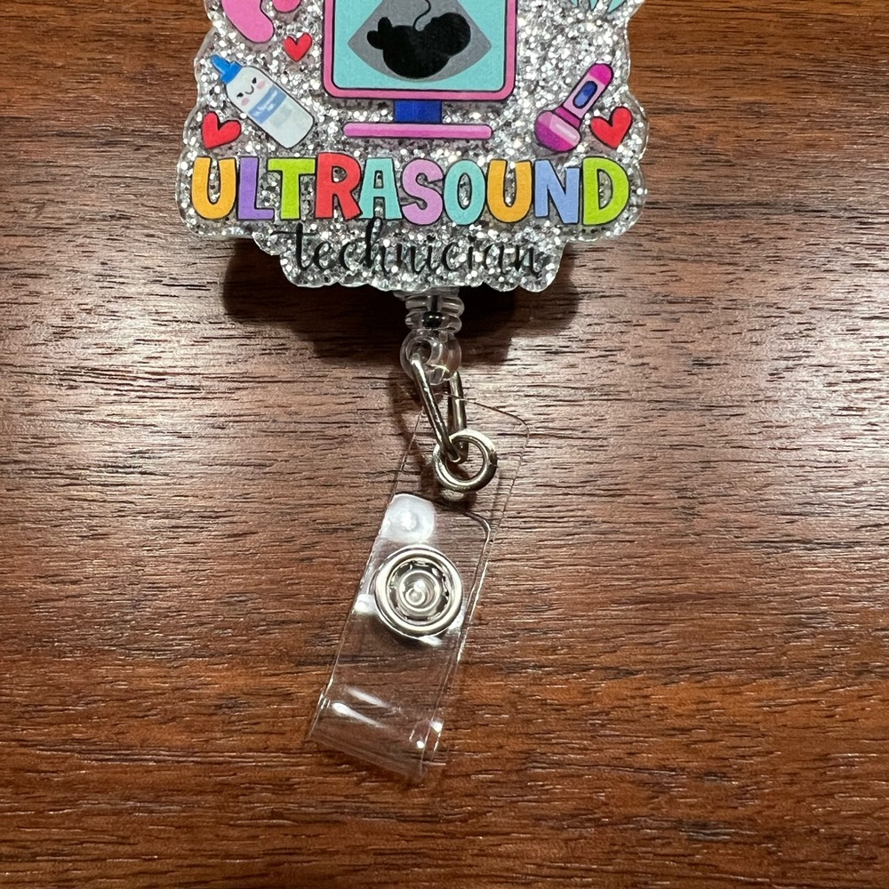 Ultrasound Technician Badge Reel